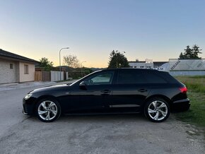 Zľava  AUDI A4 AVANT QUATTRO S-LINE MATRIX MYTHOS BLACK - 4