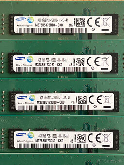 Predám rôzne pamäťové moduly 4GB DDR3 - 4