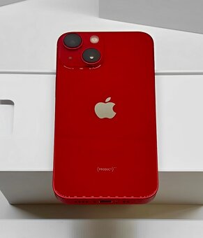 iPhone 13 Red BATERIE 100% TOP - 4