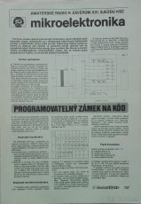 Mikroelektronika Amatérske Radio k závěrům XVI. sjezdu KSČ 5 - 4