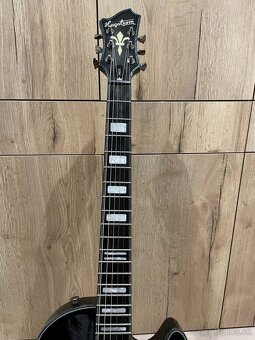 Hagstrom Swede Three Kings Limited Edition 2016 + kufor, pás - 4