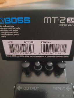 Boss MT-2 Gitarový efekt - 4