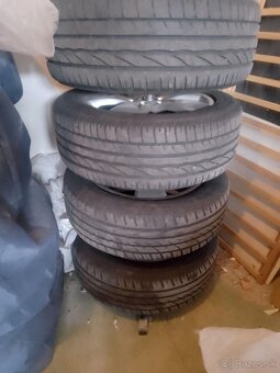 195/55 R15 elektróny + letné pneumatiky - 4