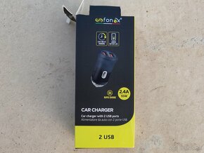 Rýchlo Autonabíjačka 2x USB QC 3.0 36W, 15W, 10W - 4