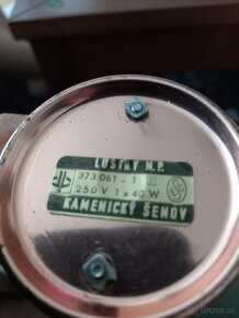 Predám československé retro lampy - 4