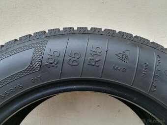 Zimné pneumatiky 195/65 R15 Kleber, 2ks - 4