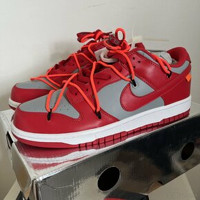 Off White Dunk University Red 45 - 4