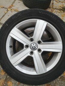 R16 VW 5x112 ET46 hliníkové disky - 4