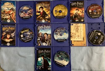 Predam kompletnu zbierku hier Harry Potter na ps1, 2, 3 - 4