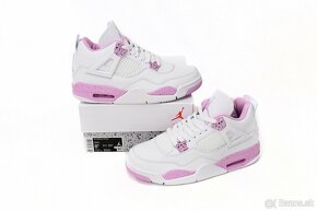 Nike jordan 4 white pink - 4