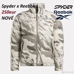 Zimná bunda Spyder x Reebok, Jordan - POŠTOVNÉ V CENE - 4