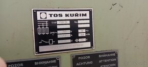 Frézka - TOS KUŘIM FNK25 - 3,8kW - 4