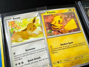 Pokemón MEGA balík (A): 100ks kariet v obaloch s V a Pikachu - 4