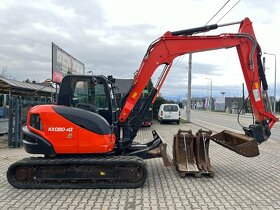 Minibager bager minirypadlo KUBOTA KX080-4, JCB Cat Takeuchi - 4