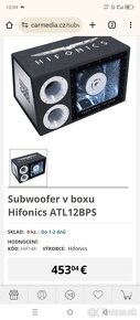 Subwoofer Hifonics - 4