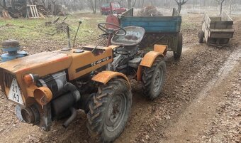 Malotraktor TZ4K14 TK + 2 vlecka / postrekovac / pluh atd - 4