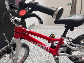 Woom bicykel 2 14” so stojanom nový nepoužívaný - 4