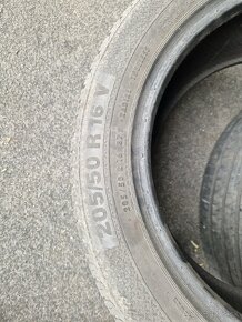 Predám letné pneumatiky 205/50 R16 - 4