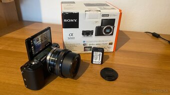 Sony a5000 + náhradná batéria + 32GB karta - 4