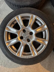 Disky BBS 4x100 R15 + pneu 185/55R15 - 4