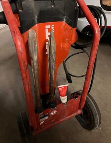 Hilti te 2000 AVR + vozík + 2 úplně nový oškrty - 4