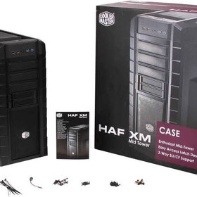 Cooler Master HAF XM - USB 3.0 PC Skrinka Bedňa - 4