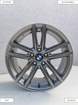 BMW 1, 3, X3 alu disky 8x18 5x120 ET43 Rial 1259 - 4