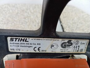 Motorová píla Stihl - 4