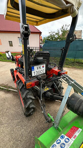 Malotraktor Kubota B1241 s príslušenstvom - 4