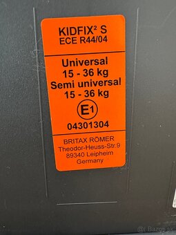 Britax Römer kidfix 2 S r.v.2021 - 4