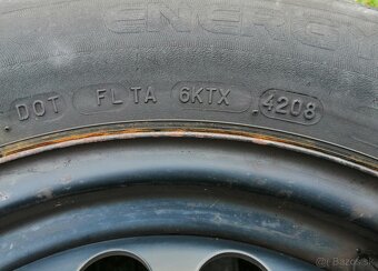 Predám rezervu 195/55 R15, disk 6j x15 H2 ET47 škoda octavia - 4