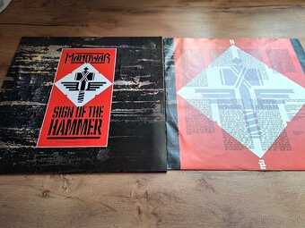 Lp MANOWAR- Sign of the Hammer / EX +++ - 4