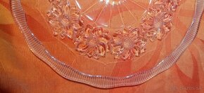sklenený tanier / podnos na tortu - 4