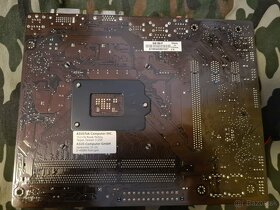 Intel G2030 +ASUS H61M-F Rev 1.0 1155 +4GB ram +backplate - 4