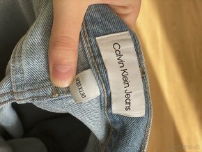 Calvin Klein High Rise Straight Jeans - 4