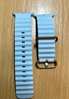 Apple Watch 49mm Ice Blue Natural Titanium Ocean Band - 4