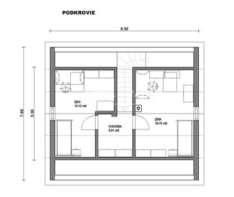 4-IZBOVÝ RD NA POZEMKU S DOSAHOM VŠETKÝCH SIETÍ - PÚCHOV - 4