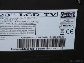 Predám LCD televízor Technika, 23" červený - 4