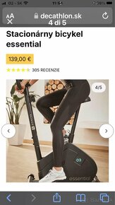 Stacionárny bicykel Decathlon Essential - 4