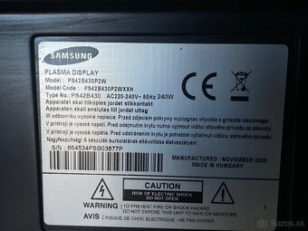 Samsung Plazma TV - 4