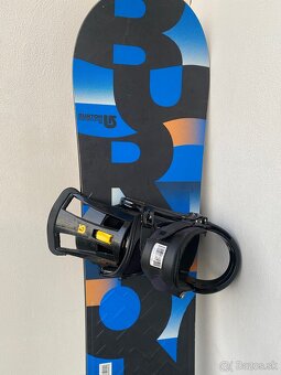 Snowboard Burton s viazaním - 4