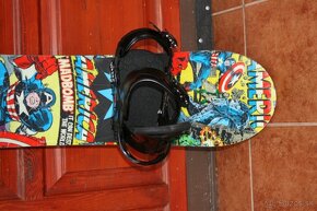 detský snowboard Burton s viazaním , topanky Head BOA system - 4