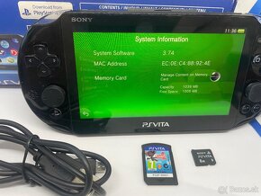 PS VITA PCH-2016 +8gb karta+hra - 4