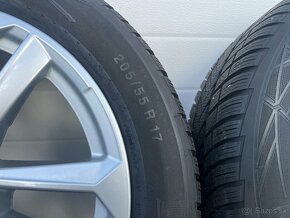 ORIGINAL ŠKODA OCTAVIA 4 DISKY 5x112 R17 205/55 R17 ZIMA - 4