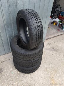 Predám 4ks zimné pneu.185/60R15 Barum dezen 6,0mm - 4