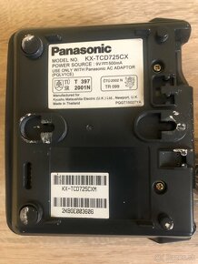 Panasonic Model No.:  KX-TCD725CX - 4