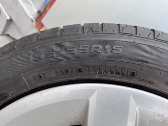 hliníkové disky vw Ronal s letnými pneu Fulda 185/55 R15 - 4