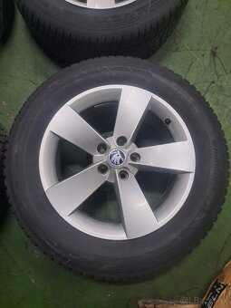 5x112 R17 Škoda + Nové zimne pneu 215/65 R17 - 4