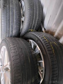 4ks lu disky orig.Volkswagen 5x112 r17 pneu 225/50 r17 - 4