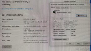 Herný pc Intel Core i5 13400F 32GB DDR4 NVME RTX3060TI 8GB - 4